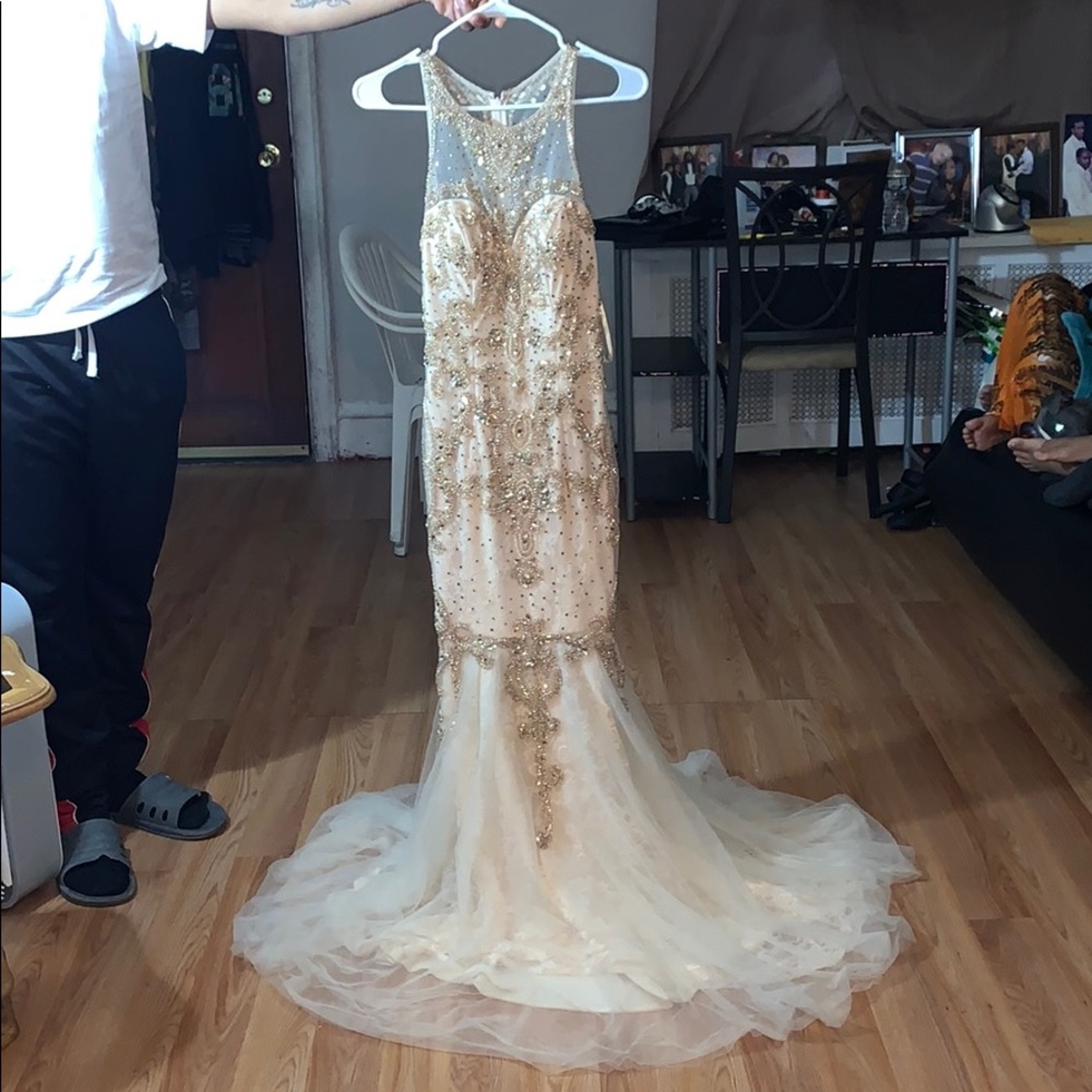 A prom dress.